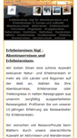 Mobile Screenshot of erlebnisreisen-weltweit.de